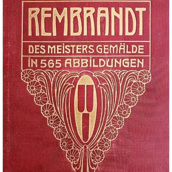 Rembrandt Des Meisters Gemalde First Edition 1906 Fine Arts Museum Boston BKBX1 - Picture 1 of 11